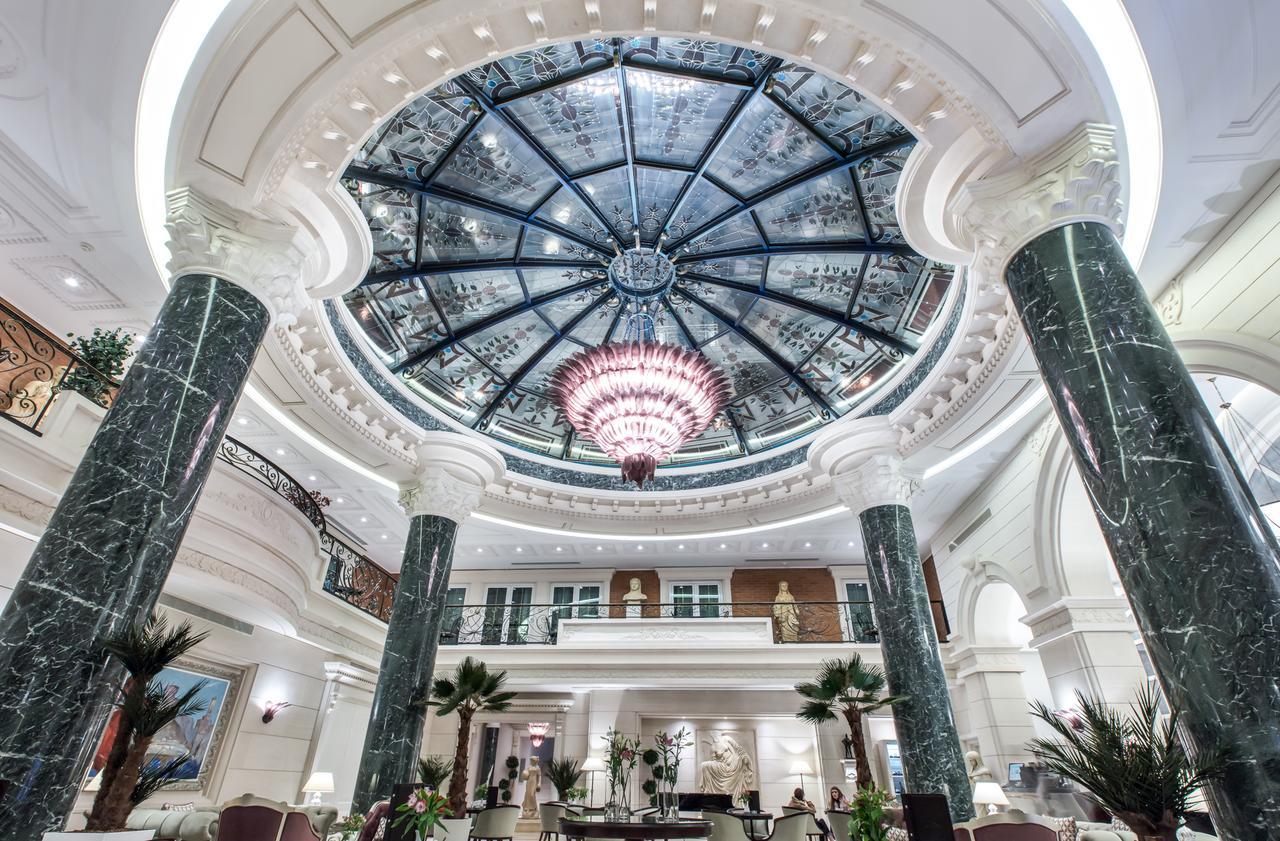 Xheko Imperial Luxury Hotel & Spa تيرانا المظهر الخارجي الصورة The lobby of the hotel